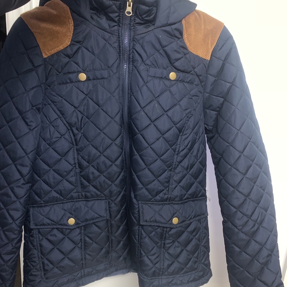 Navy pattern jacket